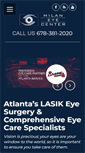 Mobile Screenshot of milaneyecenter.com